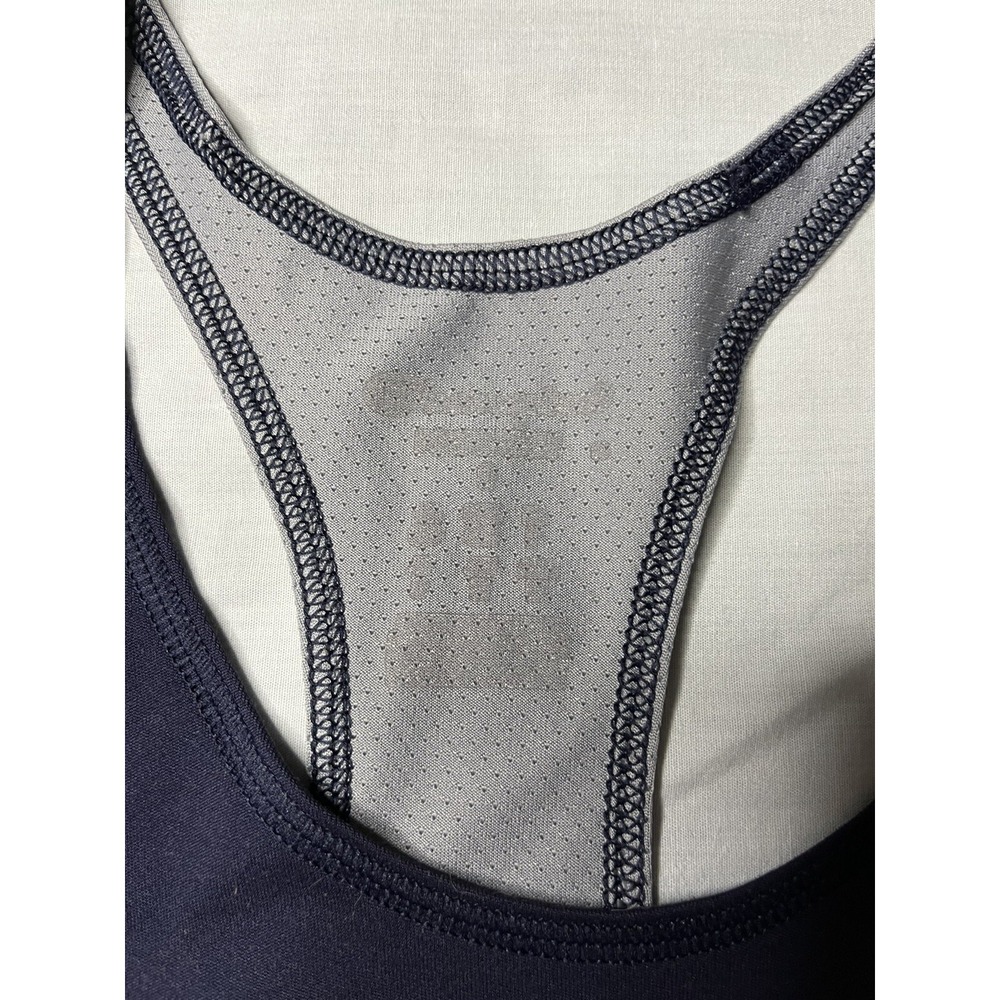 Champion Tank Top Shirt Women's Blue Ole Mis Rebels Vapor Sleeveless - Picture 3 of 6